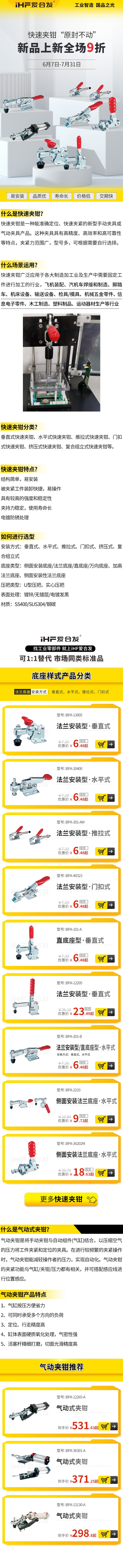 「產品上新」愛合發（fā）快速夾鉗什麽場景應用？